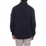 Куртка Chest pocket Patch Shirt STONE ISLAND, синий - фото 3