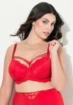 Бюстгальтер Ulla Popken STRAPPY, Salsa/Red - фото