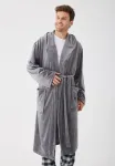 Халат из шиншиллы Pier One, Grey - фото 2