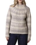 Женский свитер с кокеткой Sunbeam Stitch Celtic & Co, Light grey - фото 4