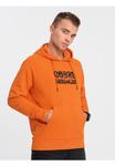 Толстовка с капюшоном WITH PRINT OM Ombre, оранжевый - фото 3