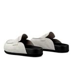 Сабо с закрытым носком унисекс Xie She, хаки - фото 34