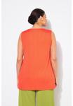 Топ Ulla Popken SQUARE NECK TANK, Orange - фото 2