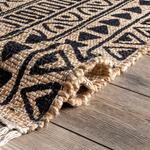 Ковер nuLOOM, 153 x 244 см, Harmoni Ethnic Stripes, Natural - фото 7