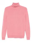 Кашемировый свитер с высоким воротником Eric Bompard, розовый - фото