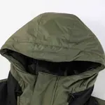 Пуховик мужской оливковый Puma, оливковый - фото 3