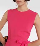 Мини-платье из крепа REDVALENTINO, розовый - фото 4