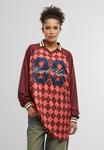 Топ Karl Kani SCRIPT PRINT, Darkred/Lightred/Vanilla/Bordeaux - фото