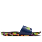 Шлепанцы (GS) Nike Kawa Slide SE 'Black Blue Void Green Strike' - фото 5