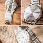 Часы Casio Influencer Analog Watch 'Silver White', цвет silver - фото 4