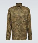Камуфляжная рубашка Tom Ford, мультиколор - фото