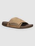Сандалии Quiksilver Rivi Suede Sandalen, tan 1 - фото