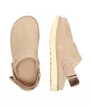 Мюли женские Ugg кожаные, бежевый - фото 4