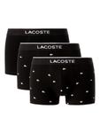 Боксеры LACOSTE, Mottled Black - фото