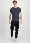 Рубашка с круглым вырезом Alpha Industries "Basic T ML", черный - фото 3