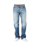 Мужские джинсы Premium Denim Relaxed-Fit Boot cut Level 7, синий - фото