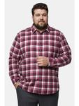 рубашка бордового цвета Men Plus - фото 3