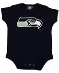 Боди для мальчиков и девочек с логотипом команды Seattle Seahawks Outerstuff - фото