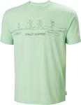 Футболка Helly-Hansen мужская Skog Recycled Graphic Helly Hansen, 419 Mint - фото