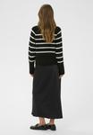 Джемпер Kaffe KAerin Knit Pullover, Black Chalk Stripe/Black - фото 3