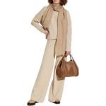 MaxMara Кардиган Max Mara кабельной вязки с резинкой - фото 2
