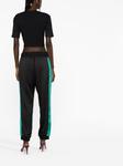 Dsquared2 stripe-detail track pants, черный - фото 4
