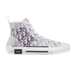 Кроссовки Dior B23 High 'Dior Oblique Pixel - Blue Red', белый - фото