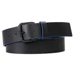 Ремень HUGO Berker B Sz40 BLUE, черный - фото