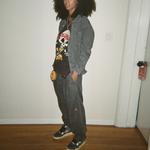 Джинсы унисекс коллекции Smiley Black Drew House, черный - фото 5