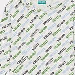 KENZO Sweatshirt SS24 Gray White Kids' - фото 7