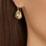 Swarovski Серьги Artificial Crystal для женщин, цвет Gold - фото 6