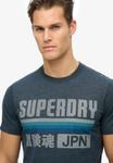 Футболка Superdry & Co JAPAN STRIPE, Eclipse Navy Marl/Blue-Grey - фото 3