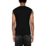 Хлопковая майка с логотипом Off-White, черный - фото 3