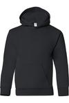 Gildan Heavy Blend Детская Унисекс Толстовка с Капюшоном, черный - фото