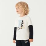 FILA KIDS Толстовка Cloud White для малышей - фото 3
