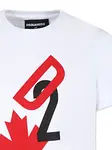 Футболка с логотипом Dsquared2 Kids, белый - фото 3