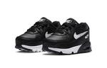 Кроссовки детские Nike Air Max 90 на платформе, черный/белый - фото 3