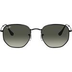 Солнцезащитные очки Ray-Ban Hexagonal Ray-Ban, Black/Grey Gradient - фото 5