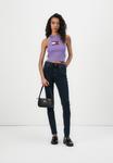 Топ RACER TANK Tommy Jeans, сиреневый - фото 2