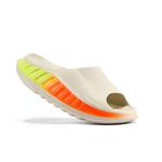 Слайдеры унисекс белый/песчано-серый/черный BIGWASP, белый цапля/синий синли/розовый персиковый цвет - фото 3