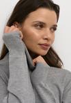 Свитер ASTRID ROLL NECK Kaffe, серый меланж - фото 4