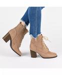 Женские ботильоны Baylor Lace Up Stacked Heel Journee Collection, серый - фото 8