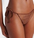 Плавки бикини Ties terry Jade Swim, Espresso - фото 4