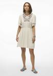 Платье Vero Moda VMSINA KURZES, Birch/Beige - фото 2