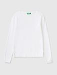 Свитер Benetton, белый - фото 3