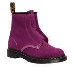 Ботинки Dr. Martens 1460 Laceless Nubuck Slip On Boots 'Purple' - фото 5