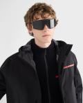 Солнцезащитные очки Prada Linea Rossa Active Prada, сланцевые линзы - фото 6