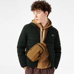 Пуховик мужской Lacoste, темно-зеленый - фото 5