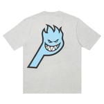 Футболка Palace x Spitfire с P-Head, серая - фото 2