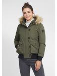 Пуховик Oxmo, зеленый - фото